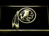 FREE Washington Redskins (2) LED Sign - Yellow - TheLedHeroes