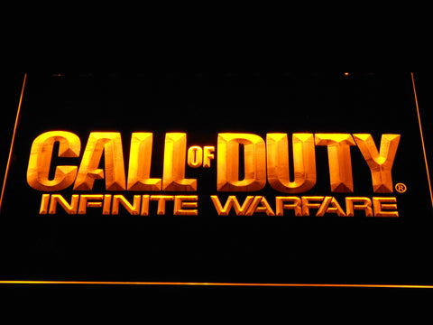 FREE Call of Duty: Infinite Warfare LED Sign - Yellow - TheLedHeroes