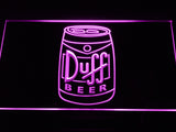 FREE Duff (3) LED Sign - Purple - TheLedHeroes