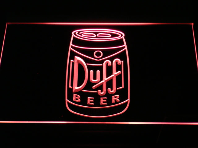 FREE Duff (3) LED Sign - Red - TheLedHeroes