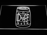 FREE Duff (3) LED Sign - White - TheLedHeroes