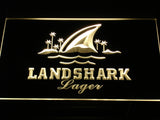 FREE Landshark Lager LED Sign - Yellow - TheLedHeroes