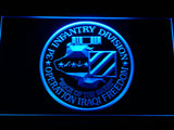 FREE 3rd Infantry Division Operation Iraqi LED Sign - Blue - TheLedHeroes