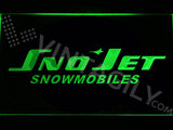 FREE Sno-Jet Snowmobiles LED Sign - Green - TheLedHeroes