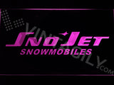 Sno-Jet Snowmobiles LED Sign - Purple - TheLedHeroes