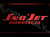 Sno-Jet Snowmobiles LED Sign - Red - TheLedHeroes