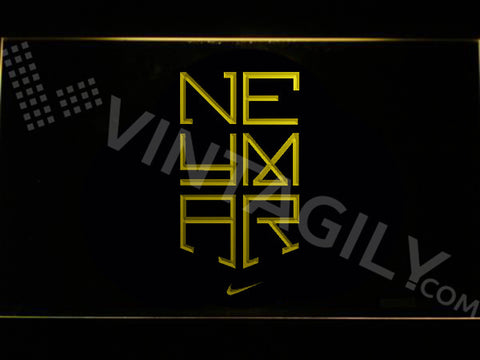FREE Neymar LED Sign - Yellow - TheLedHeroes