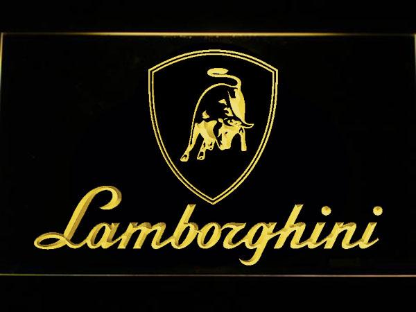 Lamborghini LED Neon Sign Electrical - Yellow - TheLedHeroes