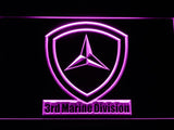 3rd Marine Division LED Neon Sign Electrical - Purple - TheLedHeroes