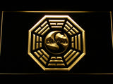 FREE LOST Dharma Sign LED Sign - Yellow - TheLedHeroes
