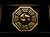 LOST Dharma Sign LED Neon Sign Electrical - Yellow - TheLedHeroes