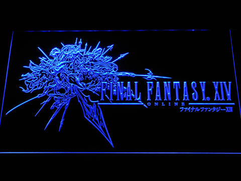 FREE Final Fantasy XIV LED Sign - Blue - TheLedHeroes