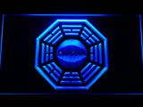 FREE LOST Dharma Sign (2) LED Sign - Blue - TheLedHeroes