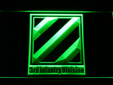 FREE 3rd Infantry Division LED Sign - Green - TheLedHeroes