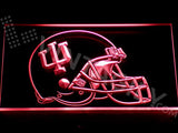 FREE Indiana Hoosiers Helmet LED Sign - Red - TheLedHeroes