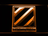 3rd Infantry Division LED Neon Sign Electrical - Orange - TheLedHeroes