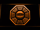 FREE LOST Dharma Sign (2) LED Sign - Orange - TheLedHeroes