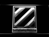 FREE 3rd Infantry Division LED Sign - White - TheLedHeroes