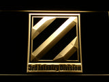 FREE 3rd Infantry Division LED Sign - Yellow - TheLedHeroes