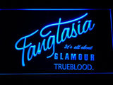 True Blood Fangtasia LED Neon Sign USB - Blue - TheLedHeroes