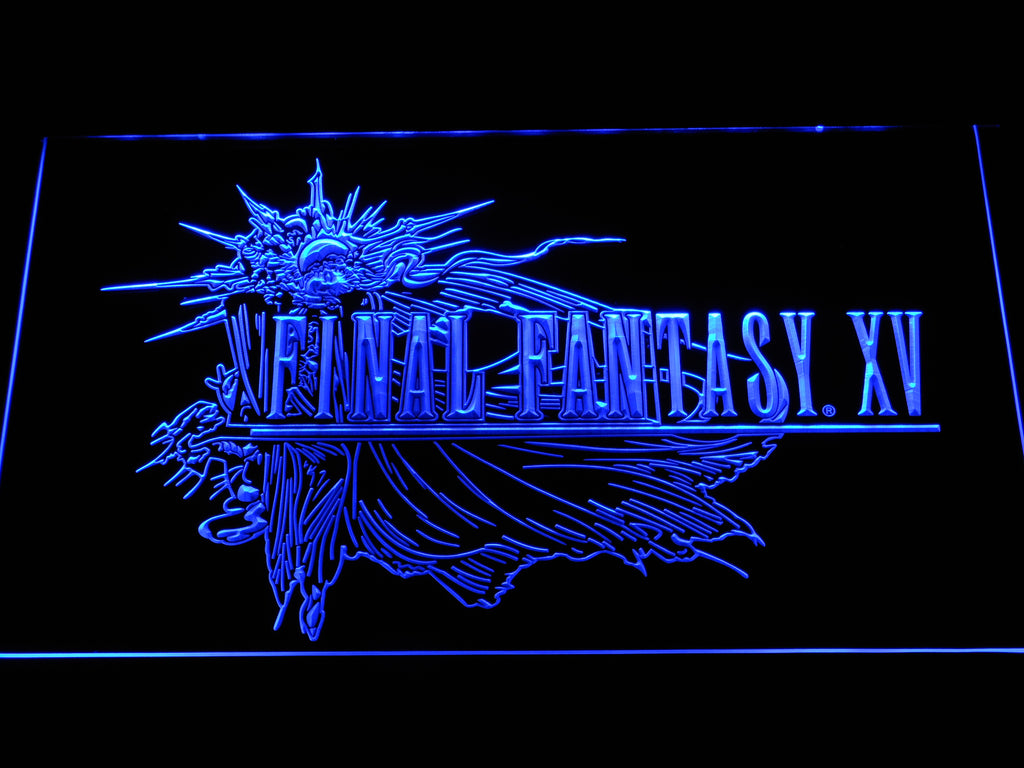 FREE Final Fantasy XV LED Sign - Blue - TheLedHeroes