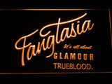 True Blood Fangtasia LED Neon Sign USB - Orange - TheLedHeroes