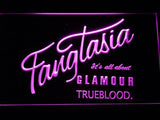 True Blood Fangtasia LED Neon Sign USB - Purple - TheLedHeroes