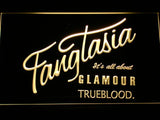 True Blood Fangtasia LED Neon Sign Electrical - Yellow - TheLedHeroes