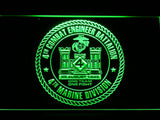 4th Combat Engineer Battalion LED Neon Sign Electrical - Green - TheLedHeroes