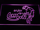 FREE Coca Cola Enjoy LED Sign - Purple - TheLedHeroes