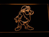 Disney Snow White and the Seven Dwarfs LED Neon Sign Electrical - Orange - TheLedHeroes