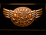 FREE REO Speedwagon LED Sign - Orange - TheLedHeroes