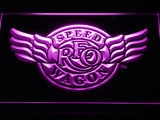 FREE REO Speedwagon LED Sign - Purple - TheLedHeroes