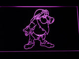 Disney Snow White and the Seven Dwarfs LED Neon Sign Electrical - Purple - TheLedHeroes