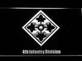 4th Infantry Division LED Neon Sign Electrical - White - TheLedHeroes