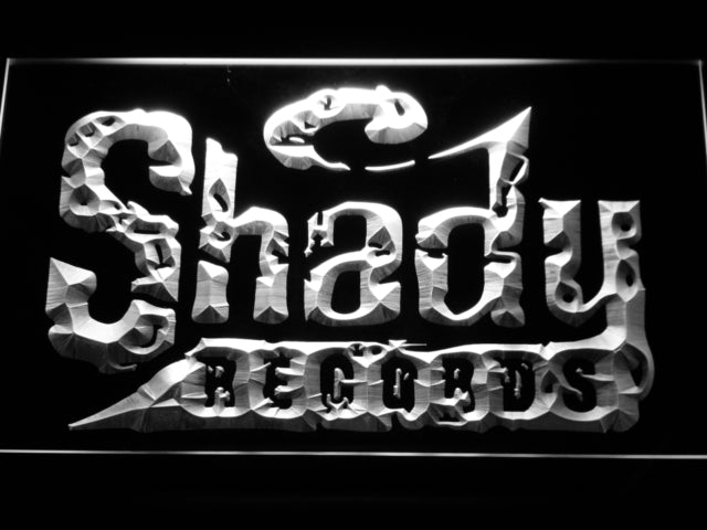 FREE Shady Records LED Sign - White - TheLedHeroes