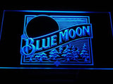 Blue Moon (2) LED Neon Sign Electrical -  - TheLedHeroes