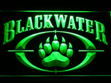 Blackwater Army LED Neon Sign USB - Green - TheLedHeroes