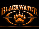 Blackwater Army LED Neon Sign Electrical - Orange - TheLedHeroes