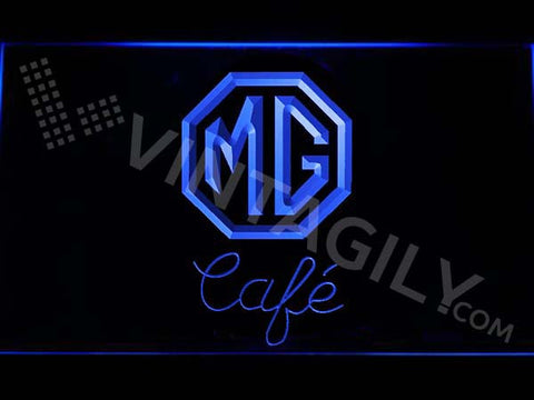 FREE MG Café LED Sign 2 - Red - TheLedHeroes