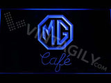 MG Café LED Sign - Blue - TheLedHeroes