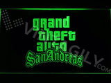 Grand Theft Auto San Andreas LED Neon Sign USB - Green - TheLedHeroes