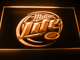 FREE Miller Lite LED Sign - Orange - TheLedHeroes