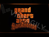 Grand Theft Auto San Andreas LED Neon Sign USB - Orange - TheLedHeroes