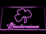 FREE Budweiser Shamrock LED Sign - Purple - TheLedHeroes