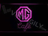 MG Café LED Sign - Purple - TheLedHeroes