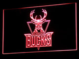 Milwaukee Bucks LED Sign - Red - TheLedHeroes