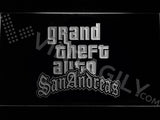 FREE Grand Theft Auto San Andreas LED Sign - White - TheLedHeroes