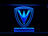 5th Marine Division LED Neon Sign USB - Blue - TheLedHeroes