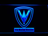 FREE 5th Marine Division LED Sign - Blue - TheLedHeroes